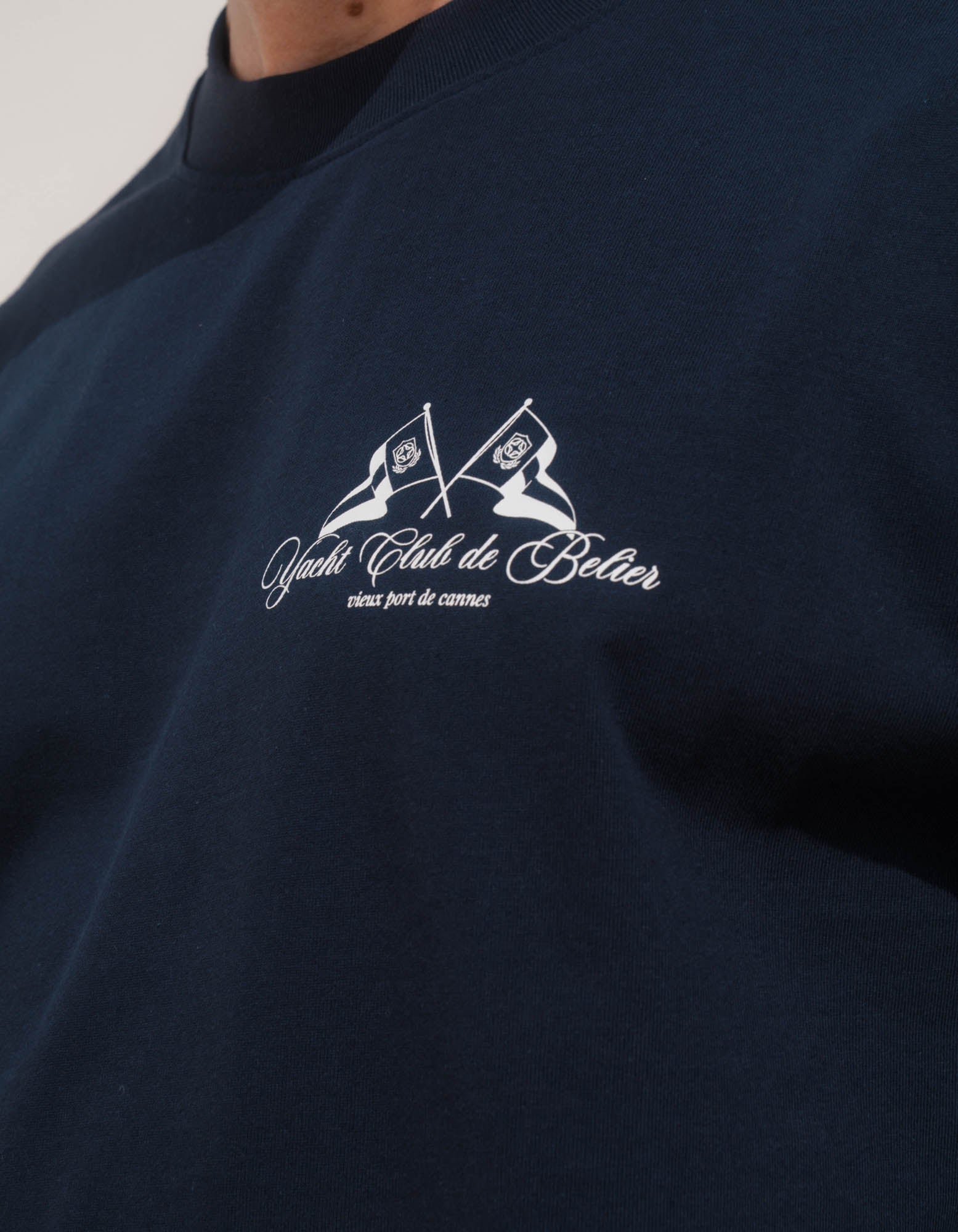Yacht Club Graphic T-Shirt - Navy