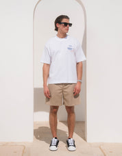 Beach Graphic T-Shirt - White