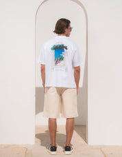 Villa Arch Graphic T-Shirt - White