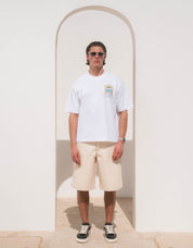 Window View Graphic T-Shirt - White