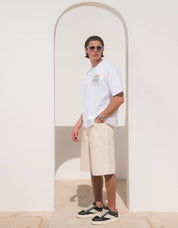 Window View Graphic T-Shirt - White