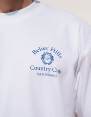 Country Club T-Shirt - White/Navy