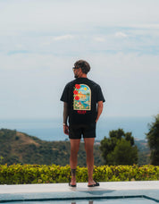 St.Tropez Arch T-Shirt - Black