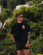 St.Tropez Arch T-Shirt - Black