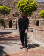 Modal Pocket Shirt - Black