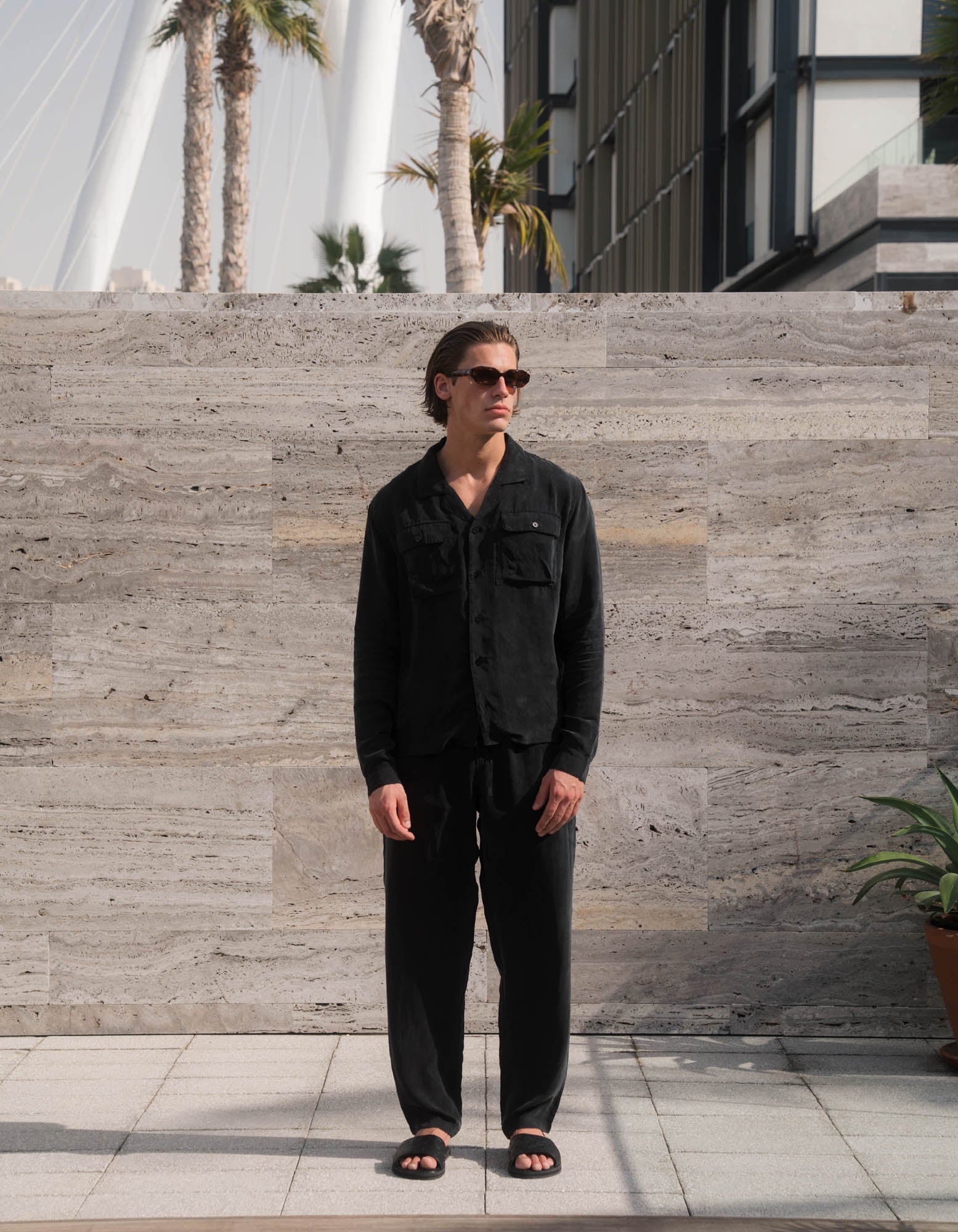 Cannes Trouser - Black