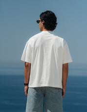 Bailey Embroidered Badge T-Shirt - White