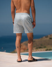 Brandon Nylon Swimshort- Sky