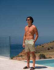 Brandon Nylon Swimshort - Olive