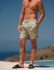 Brandon Nylon Swimshort - Olive