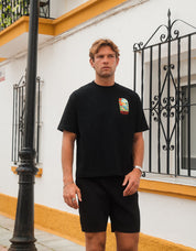 St.Tropez Arch T-Shirt - Black