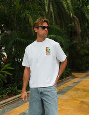St.Tropez Arch T-Shirt - White