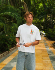 St.Tropez Arch T-Shirt - White