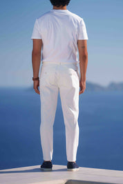 Monaco Chino Trouser - White