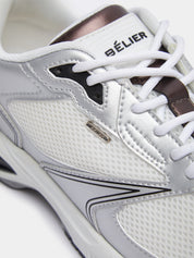 88 Mesh Runner - White/Brown