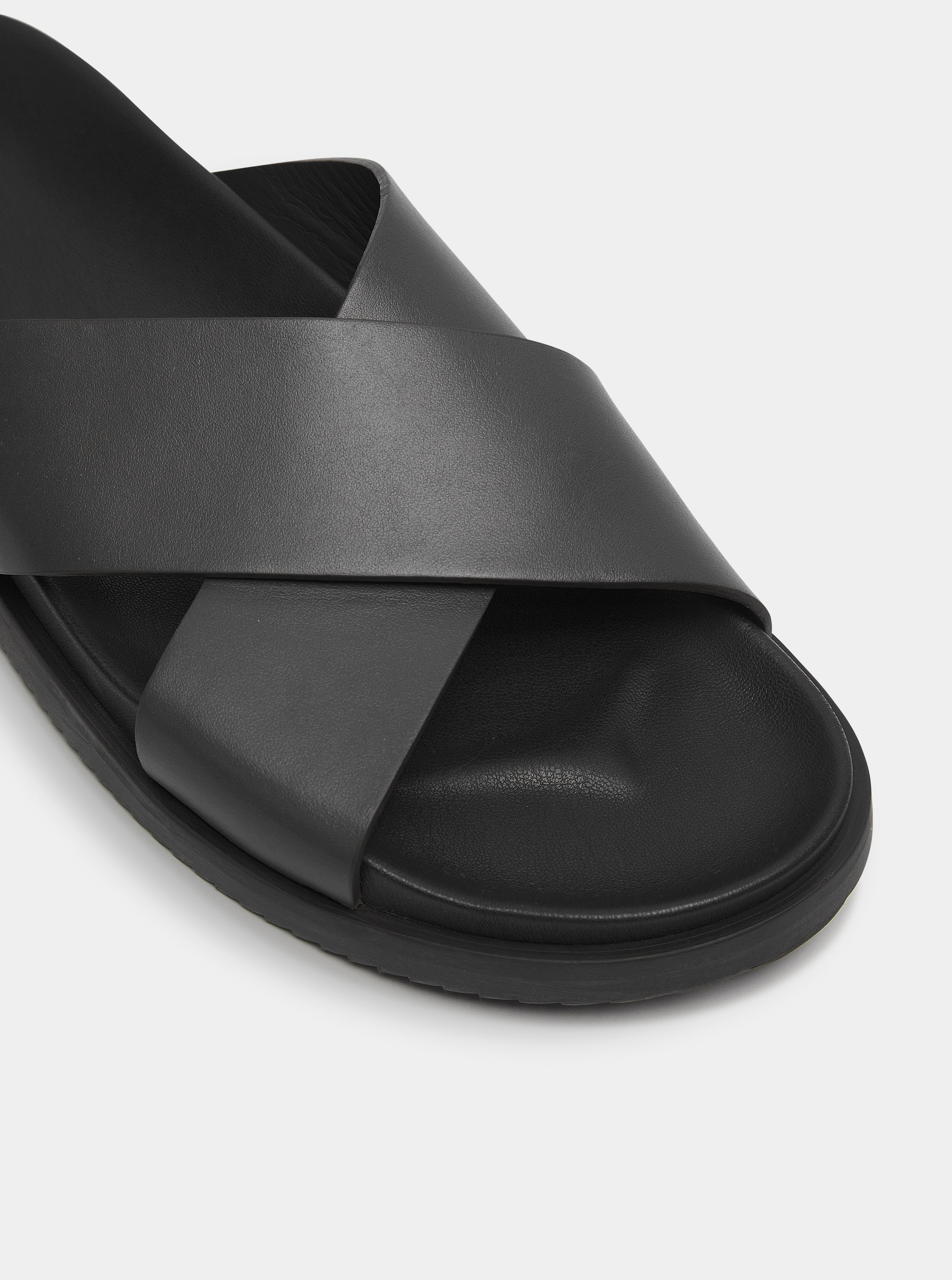 Tropez Sandal - Black - Pre-order ships from 30/07