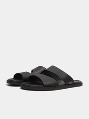 Cannes Sandal - Black - Pre-order ships from 30/07