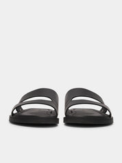 Cannes Sandal - Black - Pre-order ships from 30/07