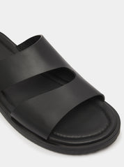 Cannes Sandal - Black - Pre-order ships from 30/07