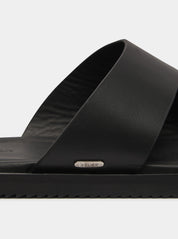 Cannes Sandal - Black - Pre-order ships from 30/07