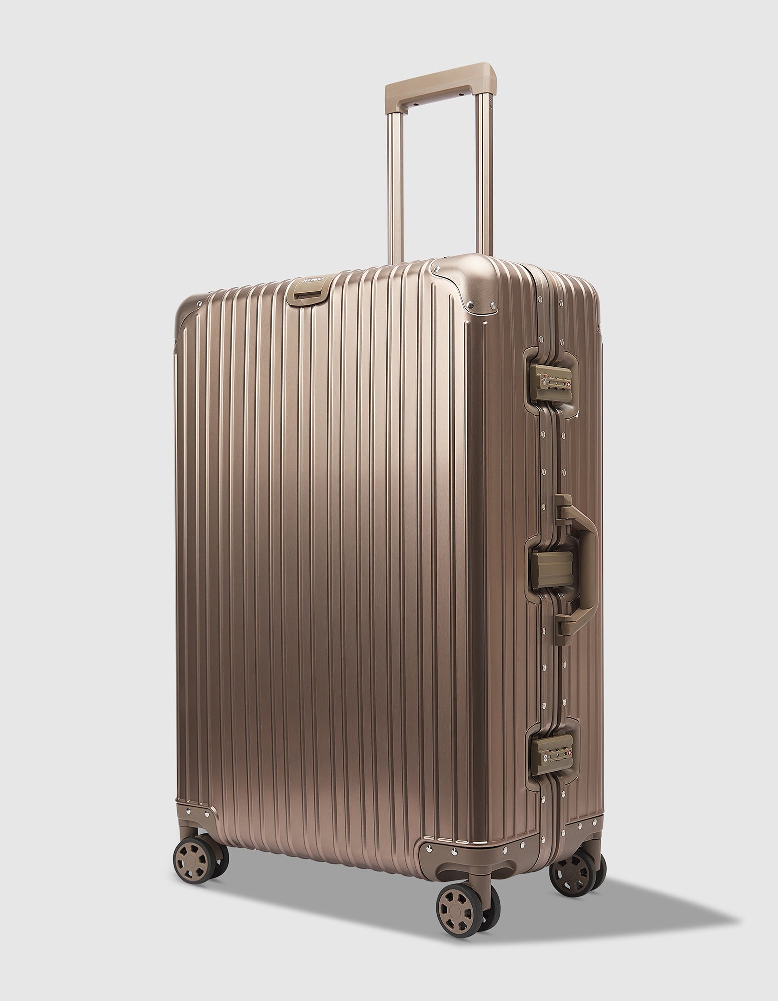 29" Large Aluminium Suitcase - Bronze