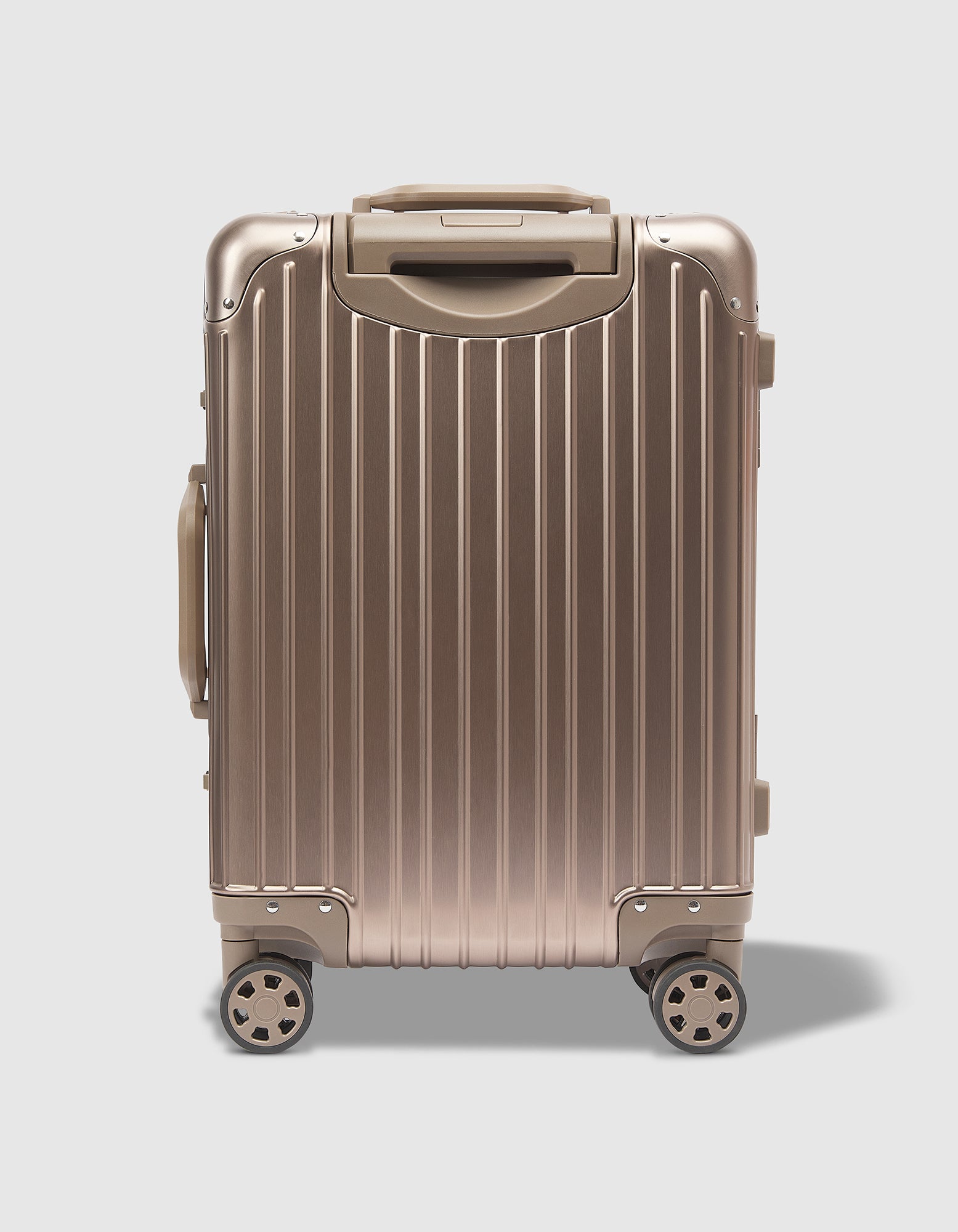 20" Small Aluminium Suitcase - Bronze