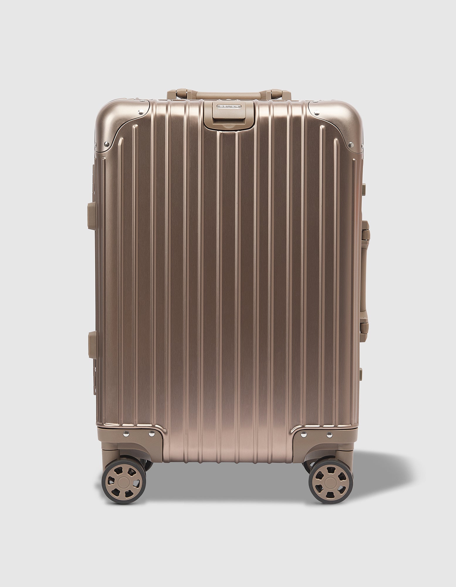 20" Small Aluminium Suitcase - Bronze