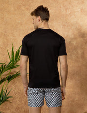 Black/Mono Illusion Pocket T-Shirt