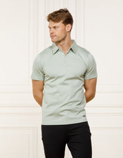 Sage Mercerised S/S Polo