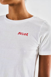 Mantra Slogan T-Shirt - White