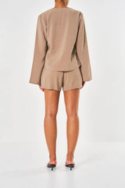 Lila Modal Short - Taupe