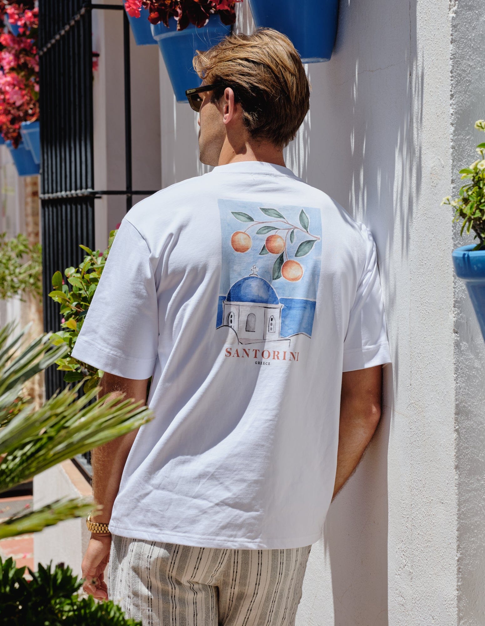 White Santorini T-Shirt