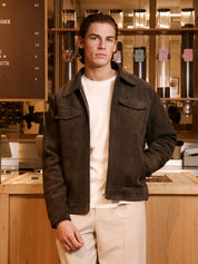 Brown Suede Jacket
