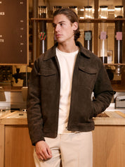 Brown Suede Jacket