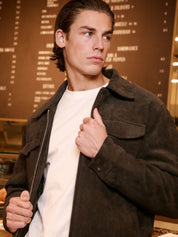 Brown Suede Jacket