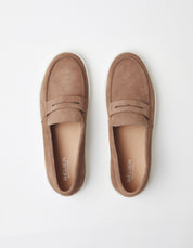 Suede Loafer Caramel