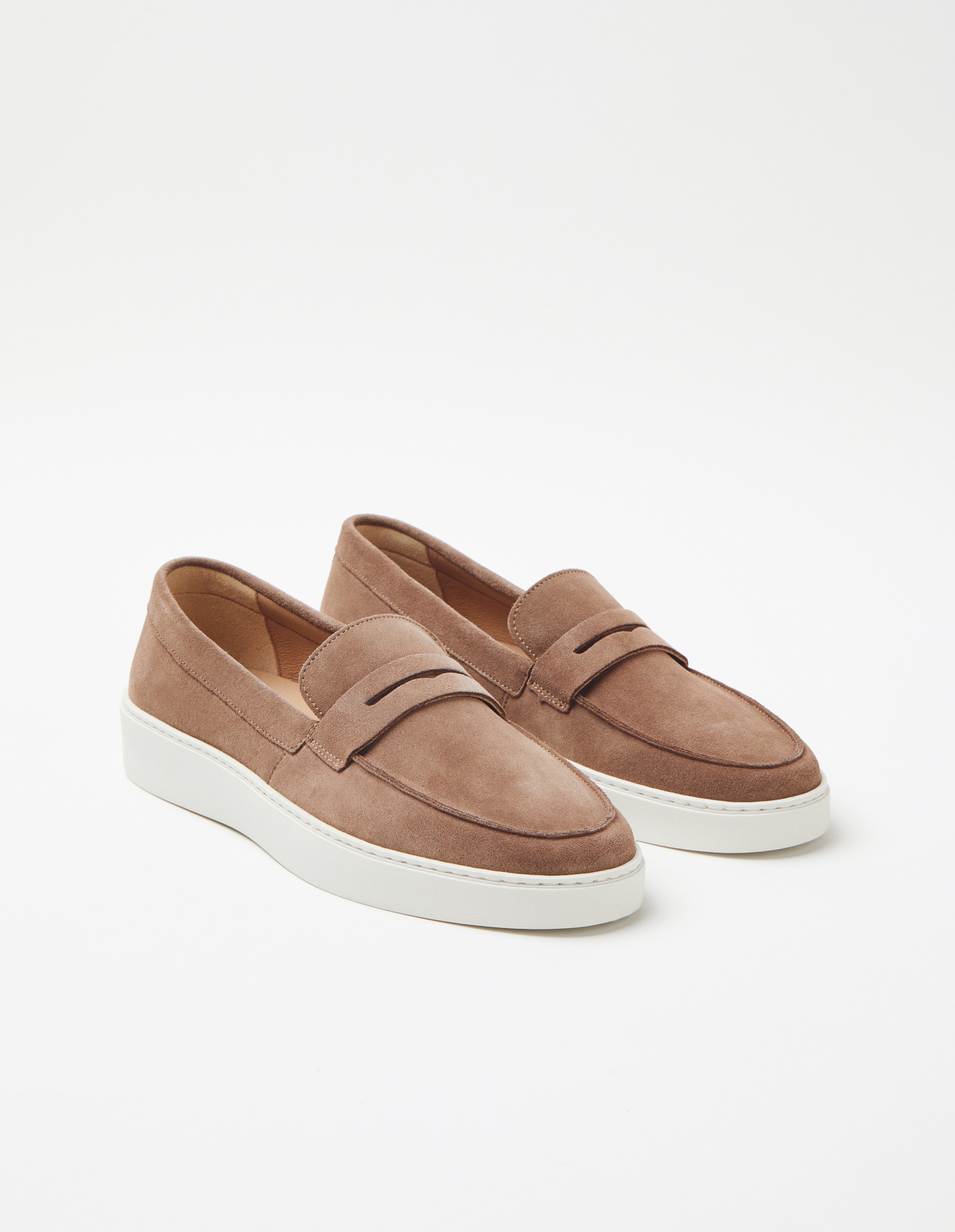 Suede Loafer Caramel