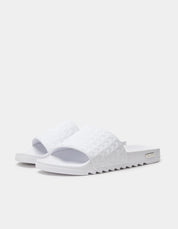 White Jacquard Illusion Slider