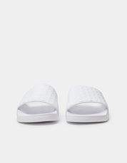 White Jacquard Illusion Slider