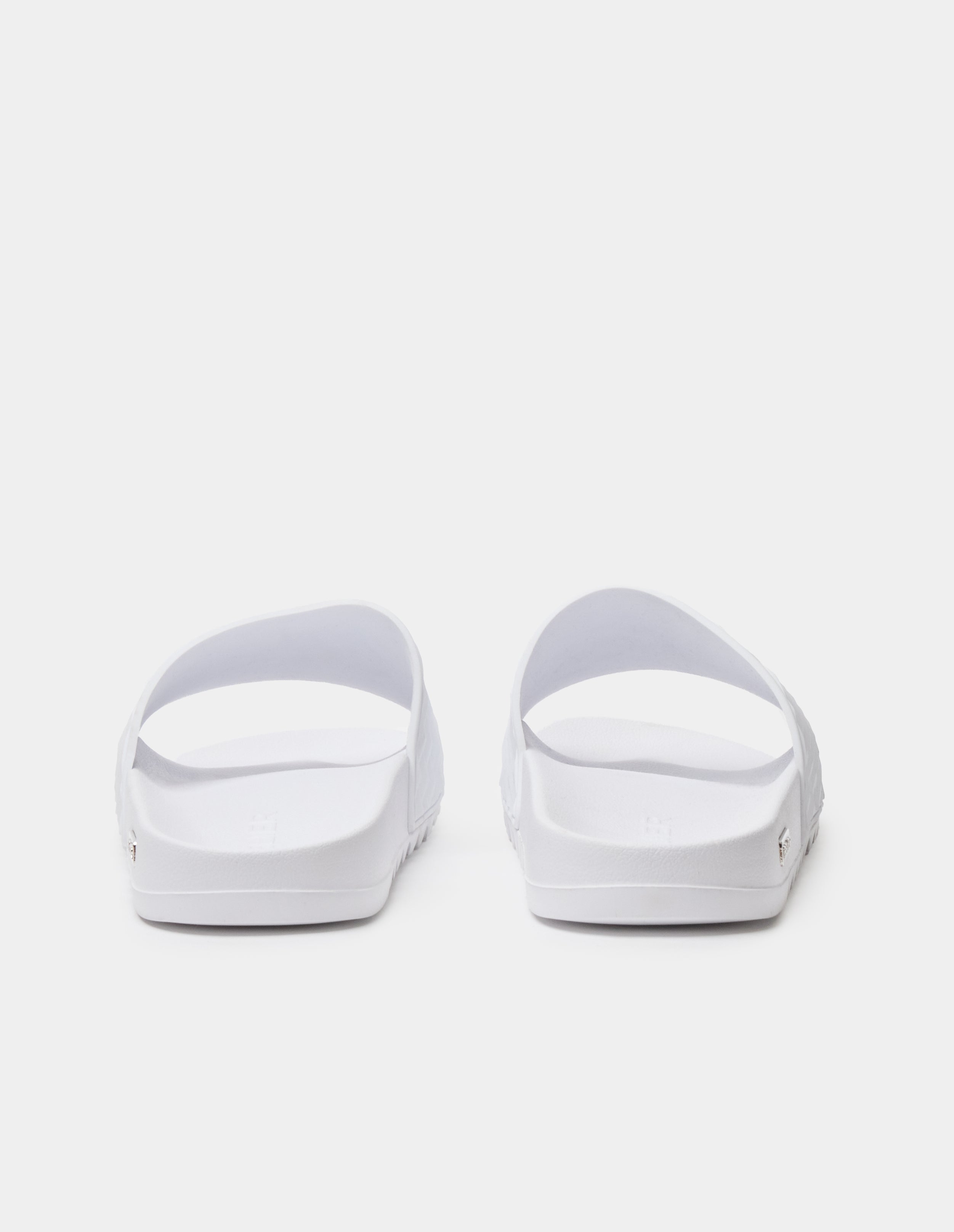 White Jacquard Illusion Slider