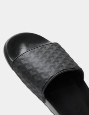 Black Jacquard Illusion Slider