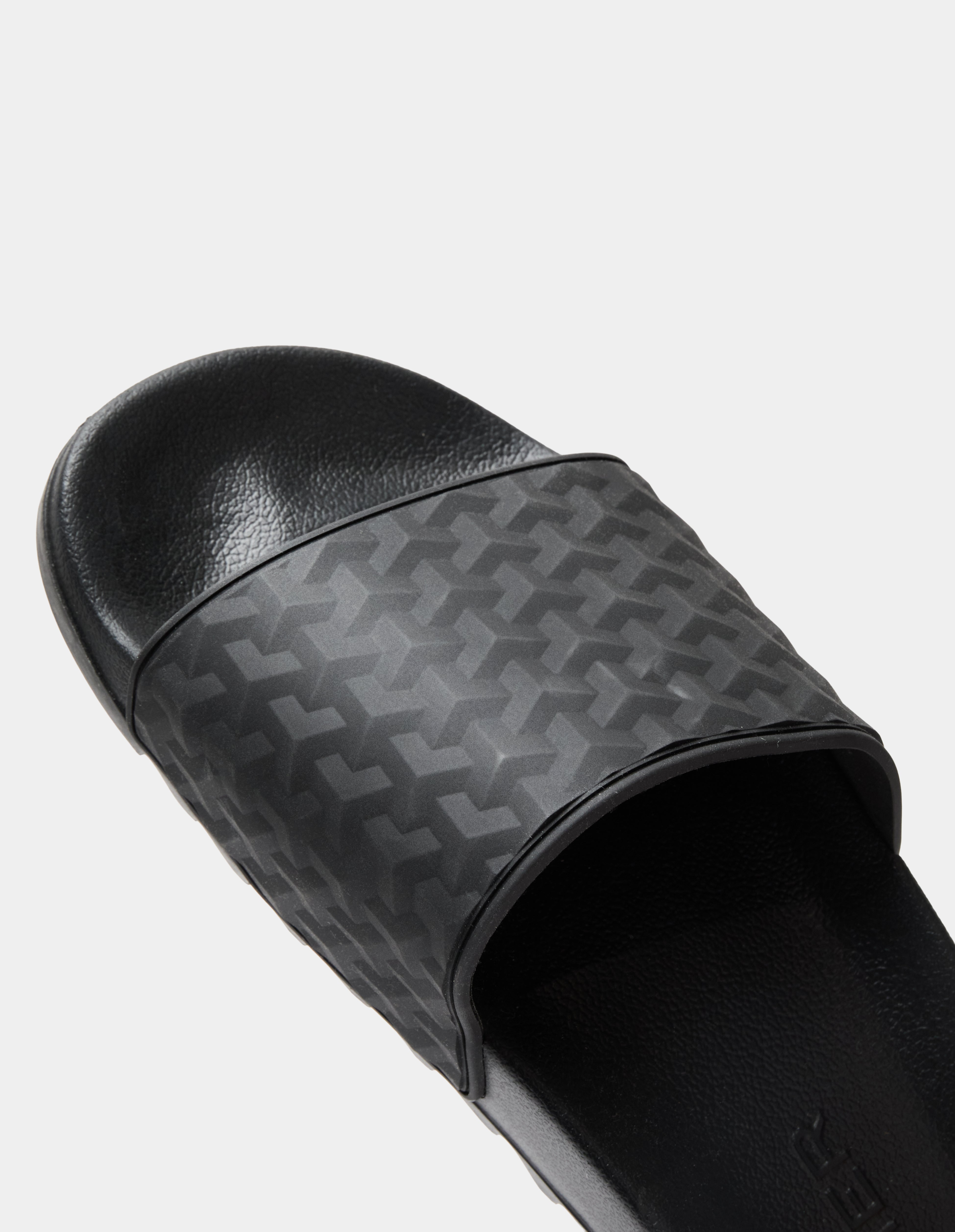 Black Jacquard Illusion Slider