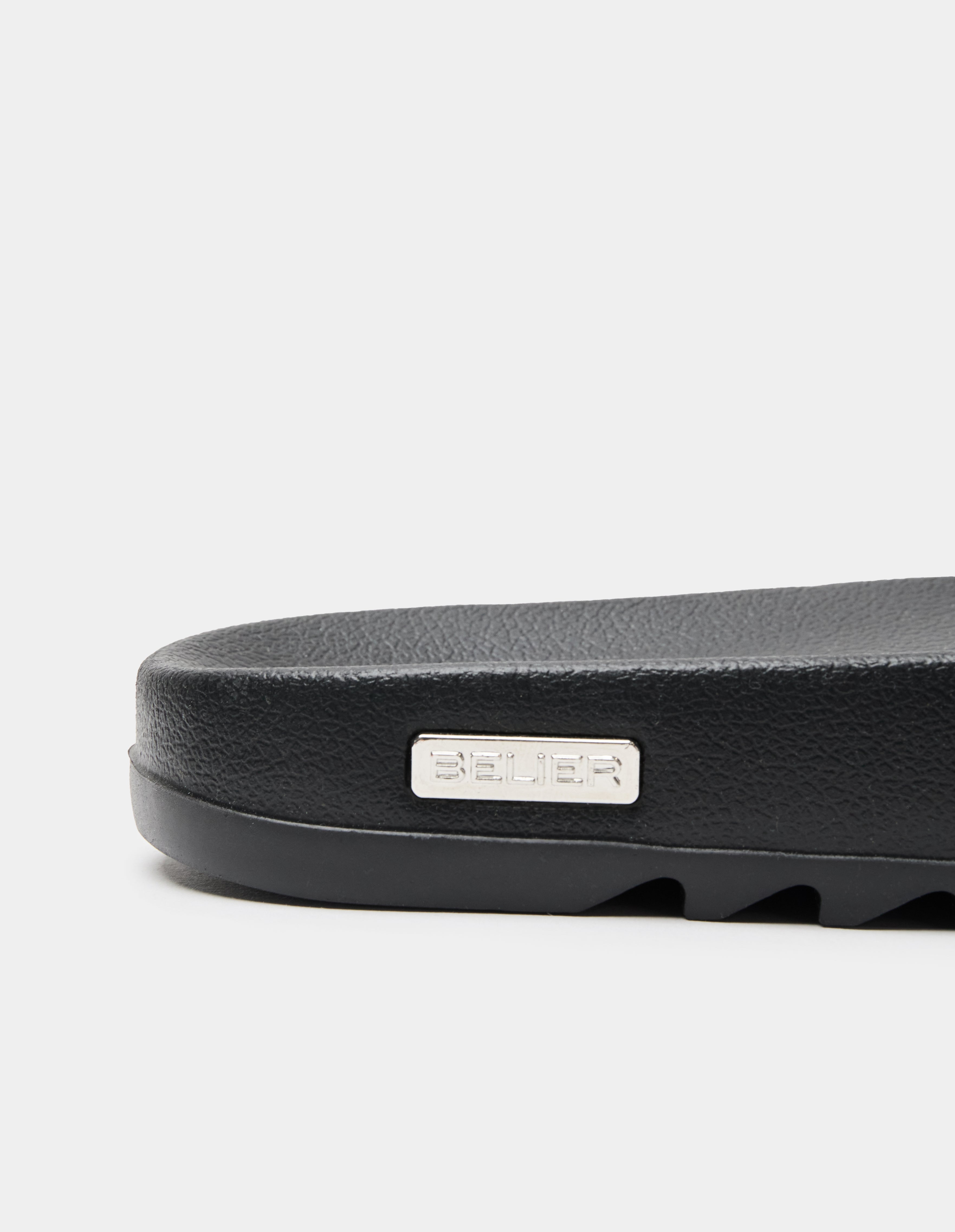 Black Jacquard Illusion Slider