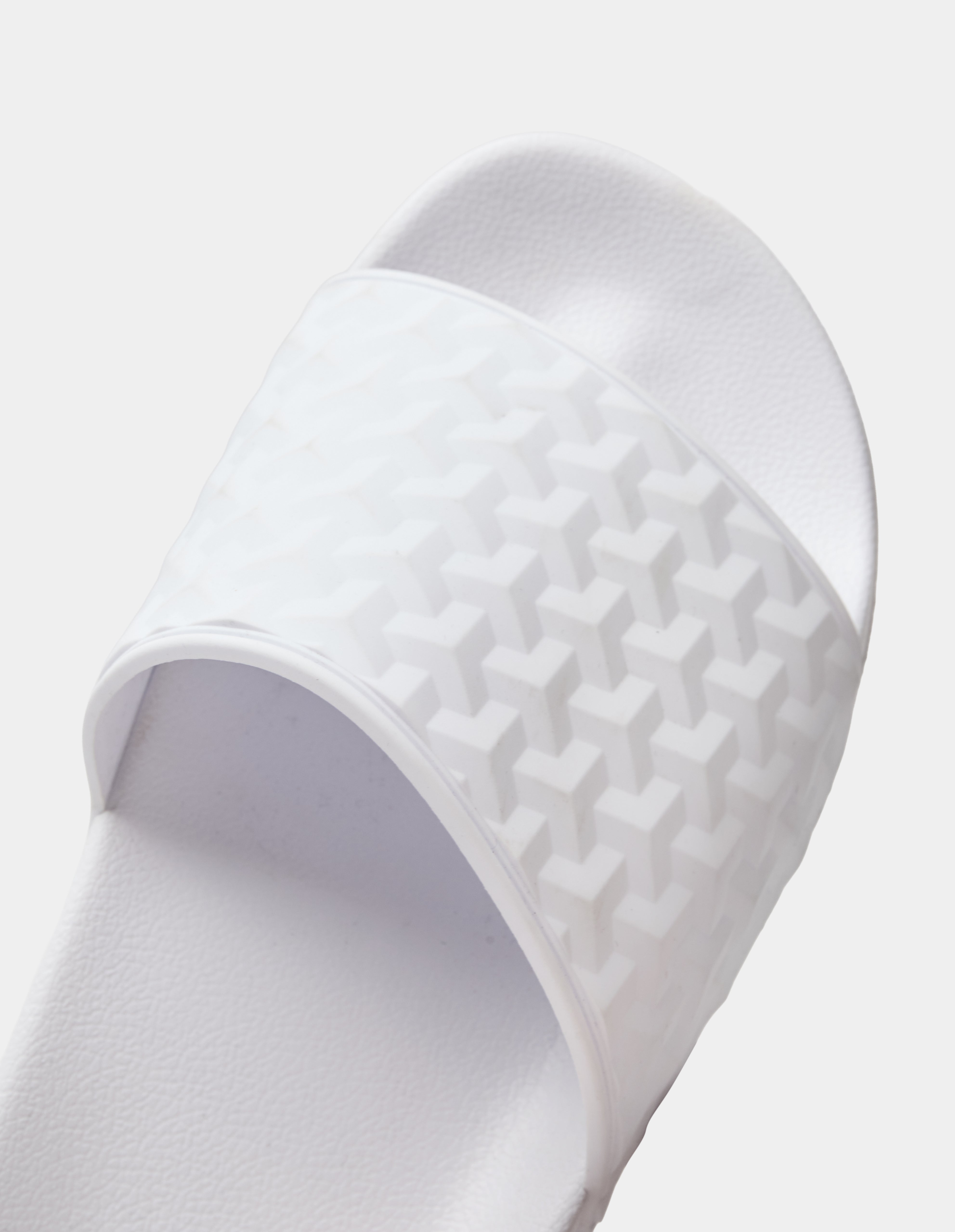 White Jacquard Illusion Slider