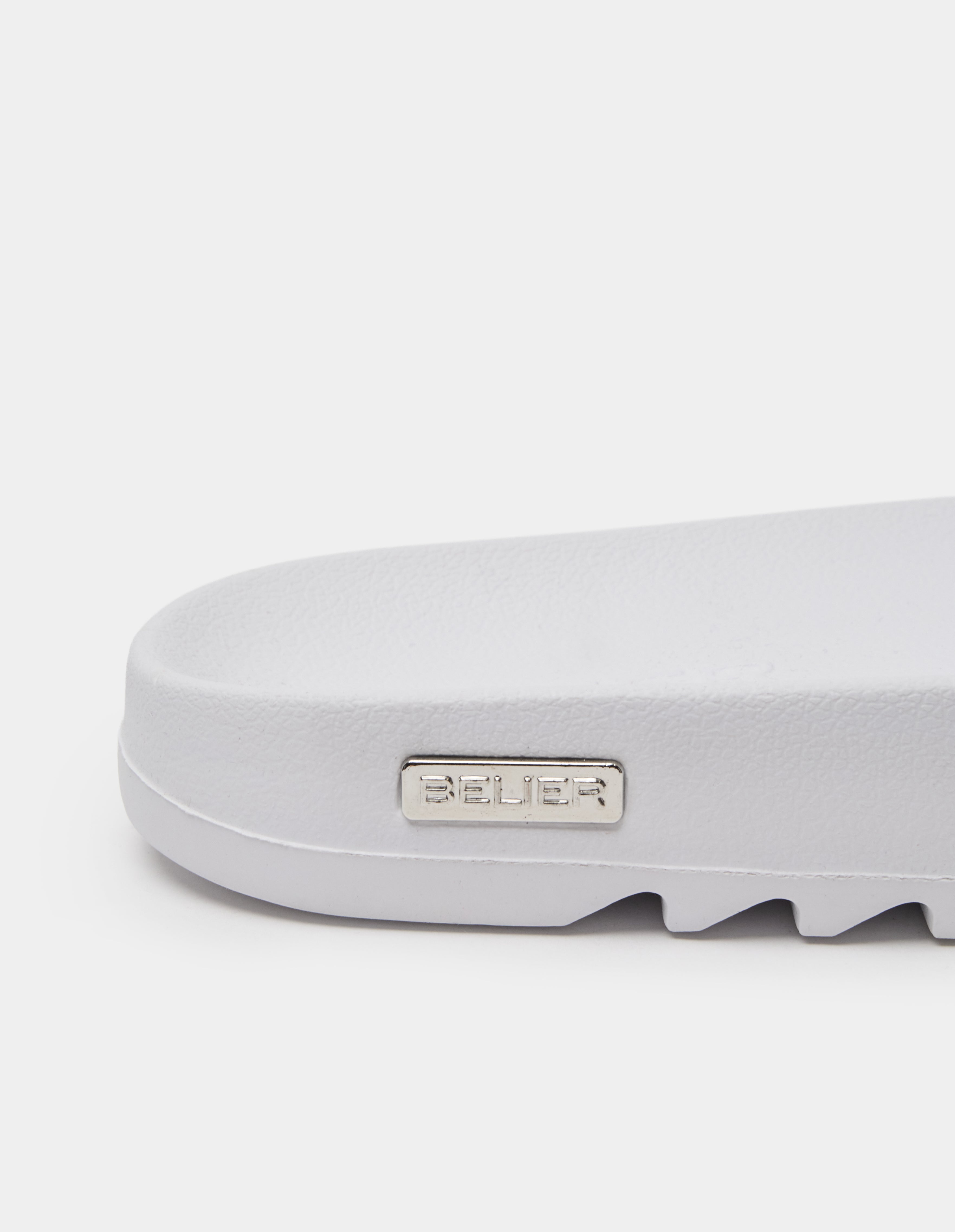 White Jacquard Illusion Slider