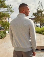 Grey Marl Cargo Pocket Track Jacket