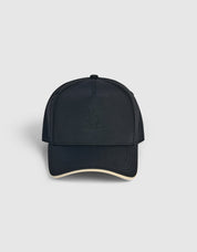 Black Crest Logo Cap