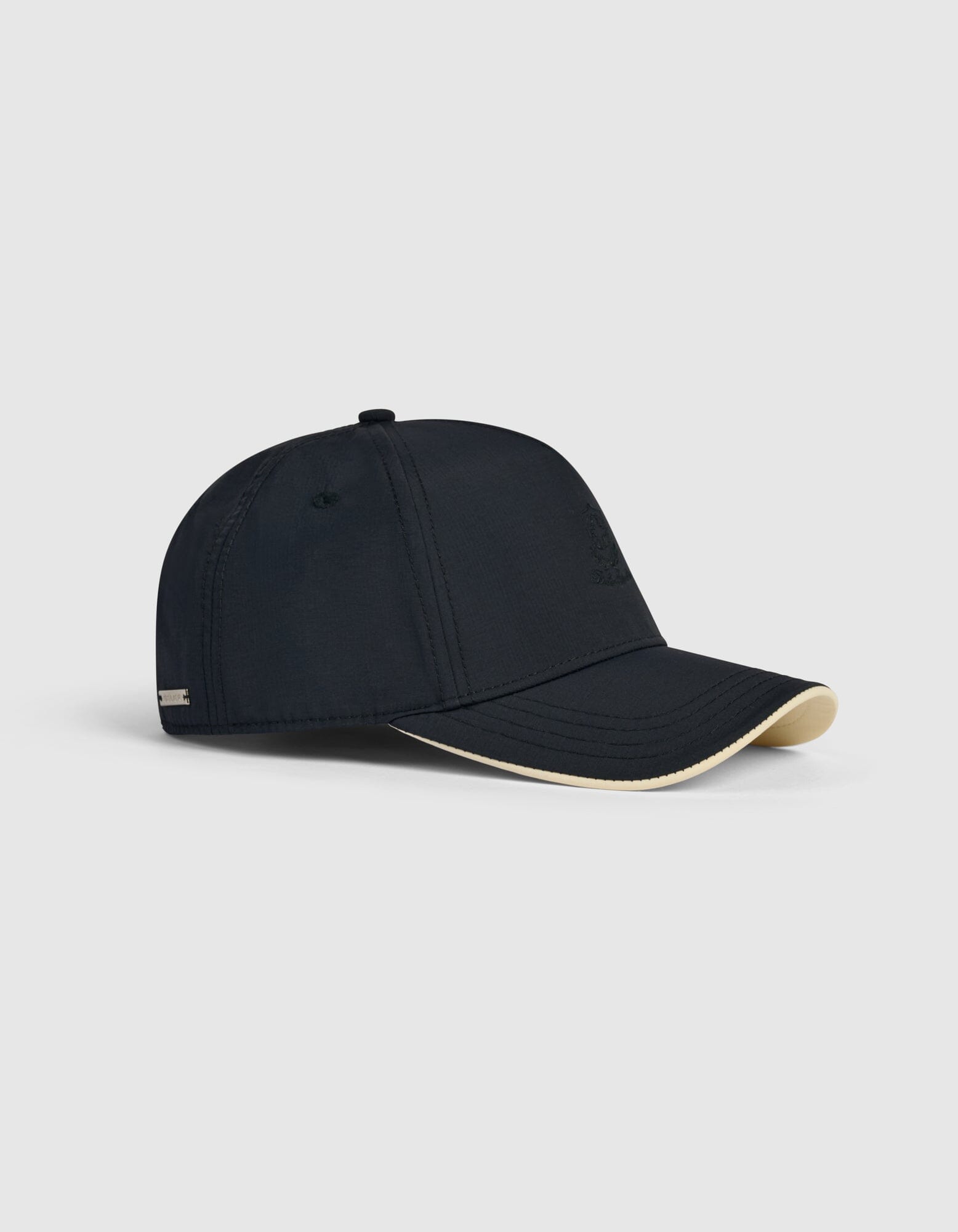 Black Crest Logo Cap