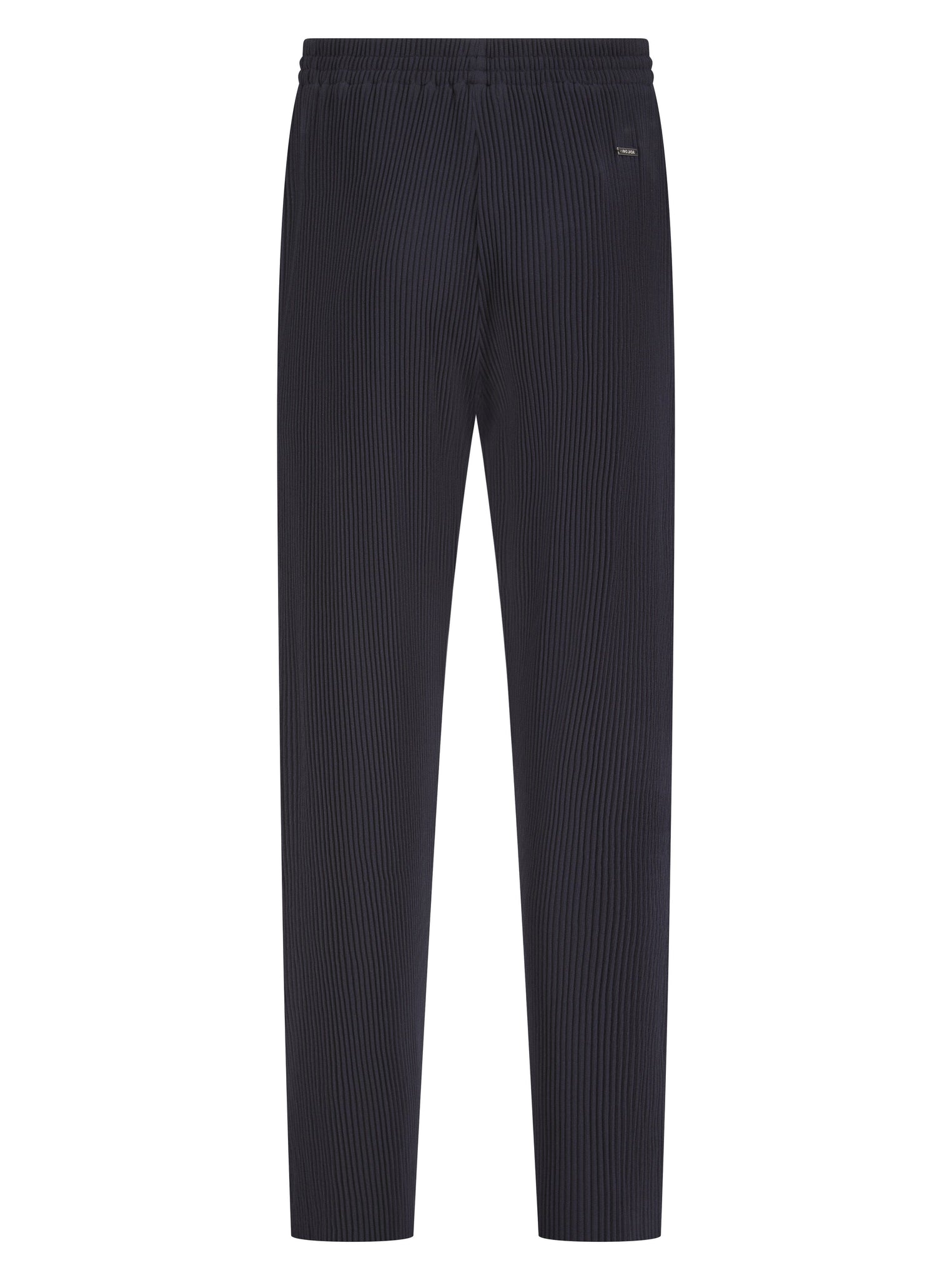 Navy Pleated Trouser
