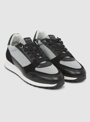 Luxe Runner Black/Grey/White